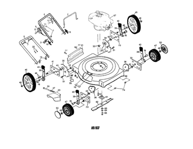 Part Location Diagram of 51793 Weed Eater Hairpin